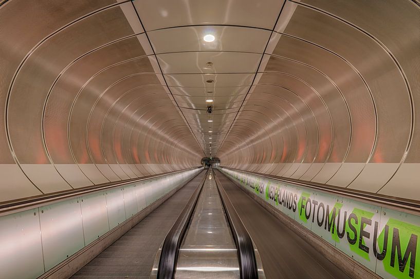 Metrotunnel Rottterdam (Niederlande) von Riccardo van Iersel