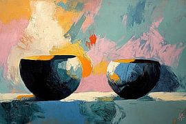 Farbkontrast | Pastellverschlingung von Zen und Mehr