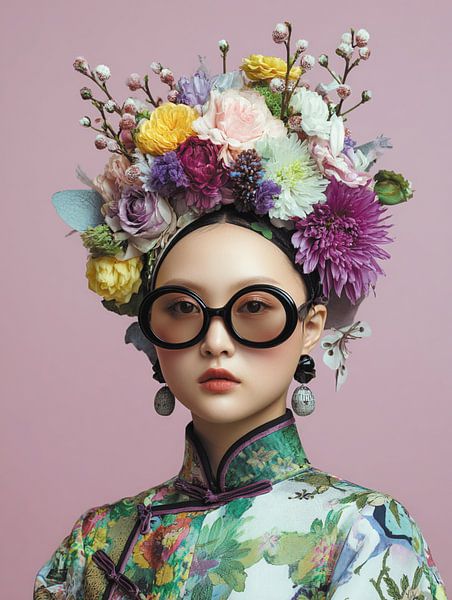 Flower woman by Ellen Novara-da Lima