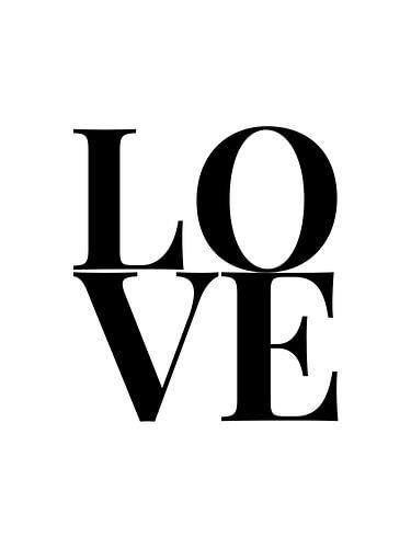Lover (zwart/wit)