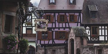 Mooie Vakwerkhuizen, Kaysersberg, Frankrijk van Imladris Images