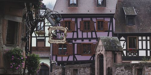 Mooie Vakwerkhuizen, Kaysersberg, Frankrijk