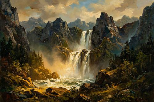 Die Kraft des Wasserfalls