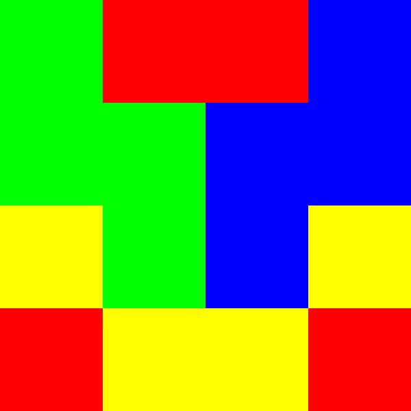 4x4 in 16 | Morphing | 4xT | V=056-32 | P #01 by Gerhard Haberern