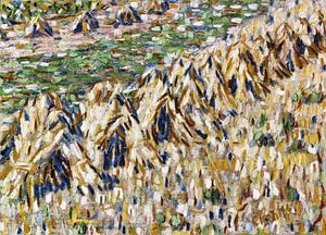 Kornpuppen im Kornfeld, Christian Rohlfs, Um 1907