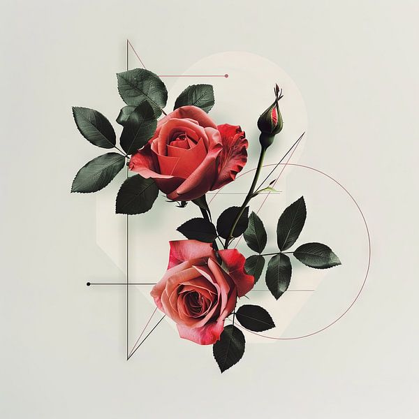 Roses by Poster Art Shop