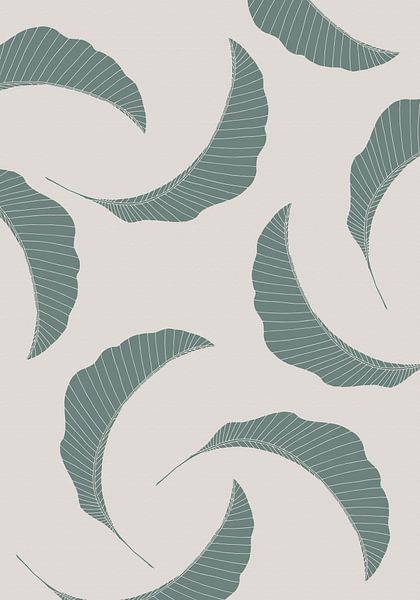 Feuilles de banane multiples par Pictufy Studio II