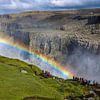 Chute d'eau de Dettifoss, Islande sur Jan Fritz