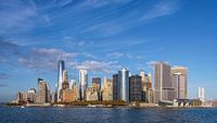 Ligne d'horizon de Manhattan depuis le ferry de Staten Island par Dirk Verwoerd Aperçu