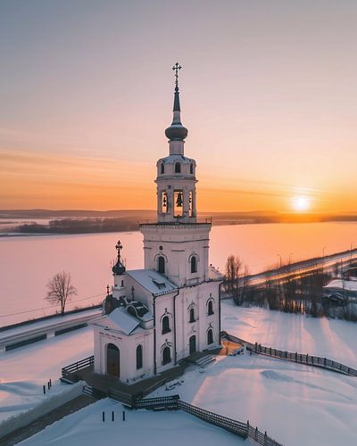 Holy light envelops church