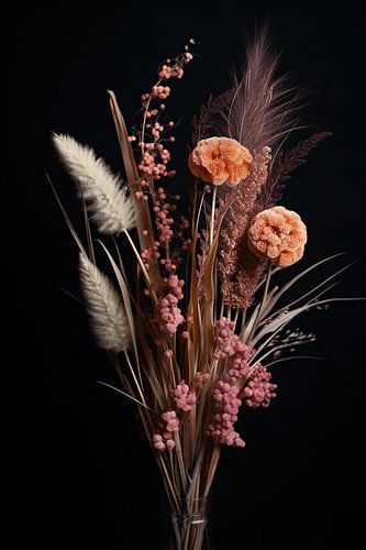 Soft Pink Grass Plumes: A Delicate Dance of Spring Scents