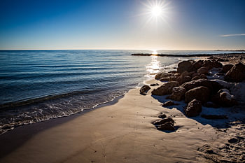 Ochtendlicht aan de kust van West-Australië