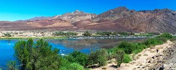  Orange River, der Grenze zwischen Namibia und Südafrika von Rietje Bulthuis