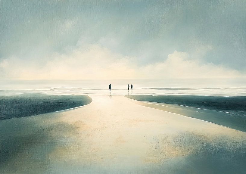 Voyage dans les vagues chuchotantes par Art Merveilleux