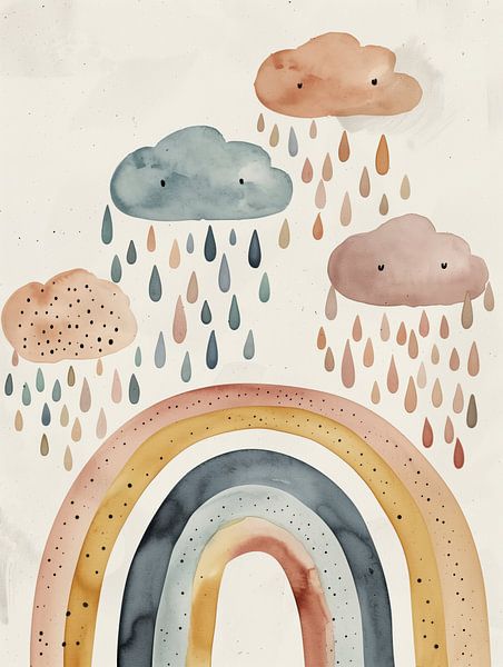 Happy Rain No 2 by Treechild