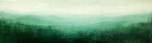 Abstrait Vert | Horizon