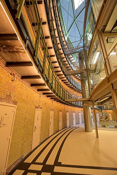 Interior of the Koepelgevangenis in Haarlem by Rob Boon