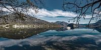 Wolken boven de Wolfgangsee van Christa Kramer thumbnail