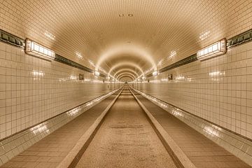 Old Elbe Tunnel in Hamburg