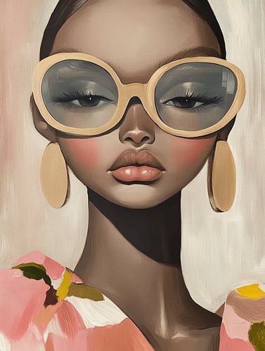 Fashionista, modern portret