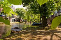Spring on Oudegracht near Twijnstraat