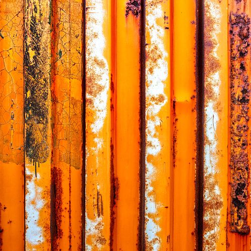 Abstract roestig oranje