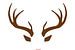 Rudolph le renne au nez rouge - Imprimé minimaliste de Noël sur MDRN HOME