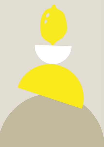 TW living - modern summer lemon art - 5 by TW living