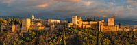 Panoramic photo of the Alhambra in Granada, Spain by Henk Meijer Photography thumbnail
