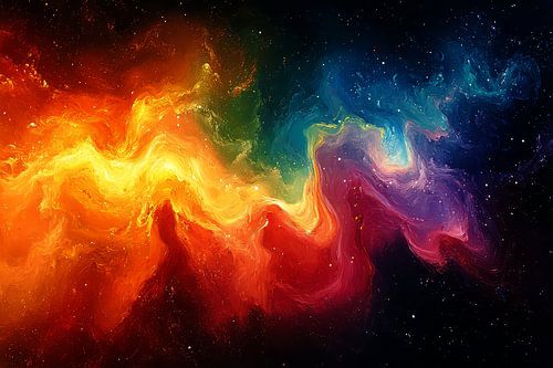 picturesque japanese art colourful abstract