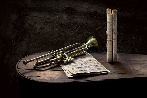 The old trumpet by Danny den Breejen