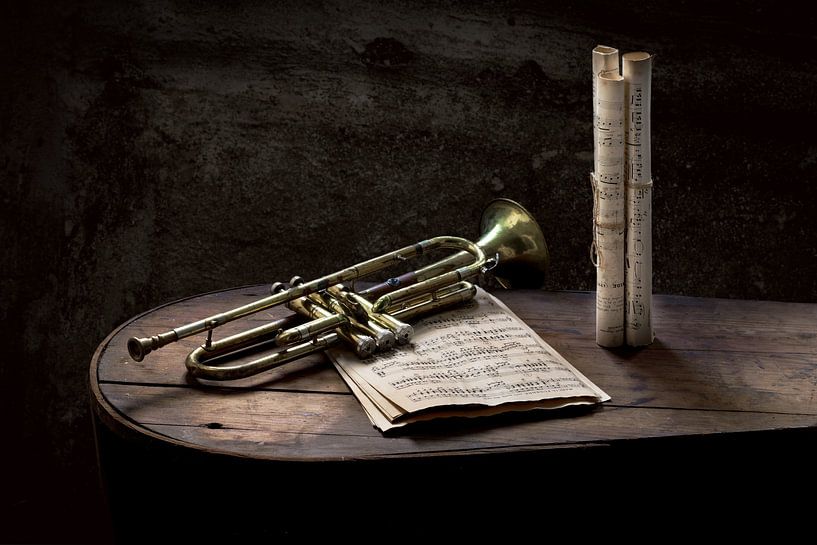 The old trumpet by Danny den Breejen