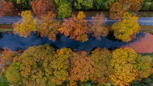 Aerial photo channel at Apeldoorn