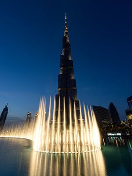 Burj Khalifa Fontein van Bob de Bruin