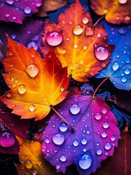 autumn leaves by haroulita