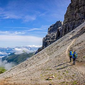 Bergbeklimmen in de Kalkkögeln in het Stubaital van Karl Walkam