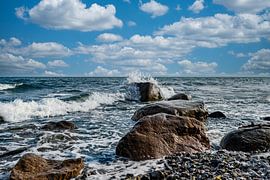 Uitzicht op Piratenbaai bij Sassnitz