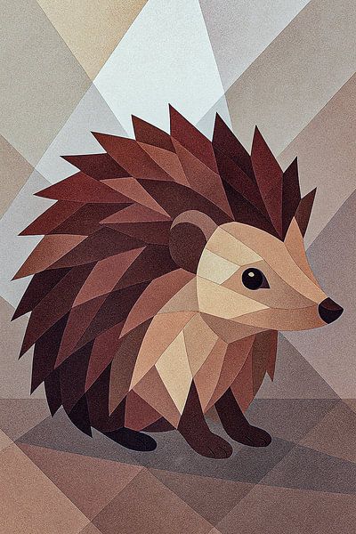 Abstrakter Igel von Ainoeska
