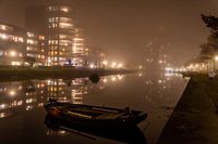 Misty apeldoorns kanaal met de potlood