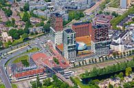 Luchtfoto Spazio Zoetermeer centrum van Anton de Zeeuw thumbnail