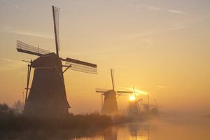 The Mills of Kinderdijk von Dirk van Egmond