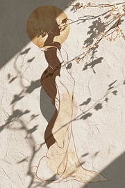 Komorebi Elegance (Komorebi est le terme japonais désignant la lumière du soleil qui filtre à travers les arbres)