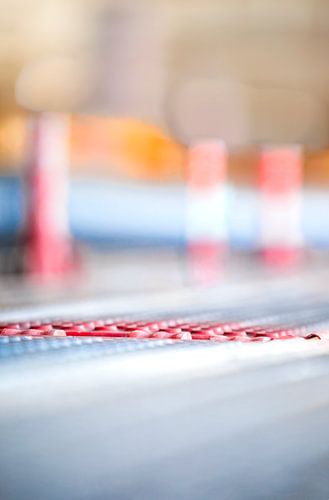 Industrieel landschap in Scandinavische tinten