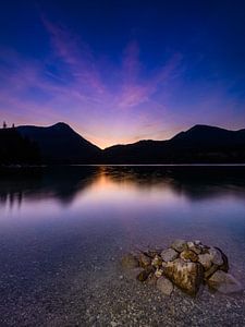 Abenddämmerung am Walchensee von Denis Feiner