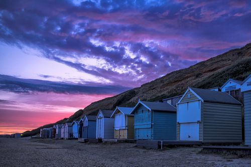 Zonsondergang aan het strand