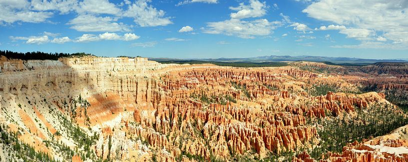 Panorama Bryce Canyon, Bryce Point, Utah, panorama von Martin Van der Pluym