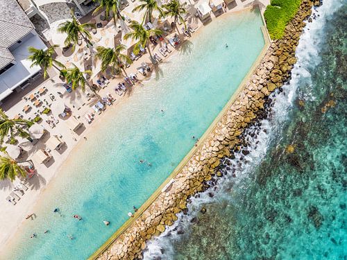 Papagayo beach Curacao - Drone opname