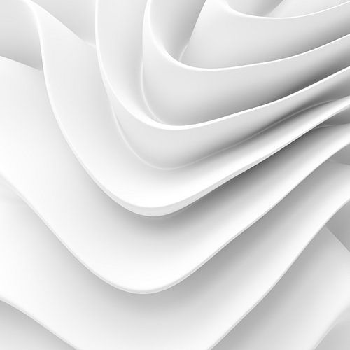 Zachte plooien grijs