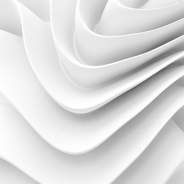 Soft folds grey by Jörg Hausmann