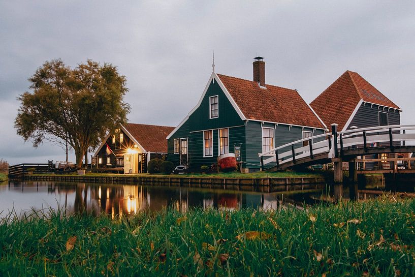 Herbstfarben an der Zaanse Schans von Daan Duvillier | Dsquared Photography